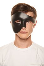 Mens Opera Phantom Half-faced Mens Masquerade Mask Costume Party Performance Mask Jazz Annual Props