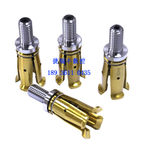 Taiwan pull claw four-flap pull claw spindle pull claw BT30 40 50 broach processing center lock nozzle Chuck