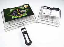 Japan imported MANNEN with handle far infrared radiation ceramic grill net direct fire grill household barbecue