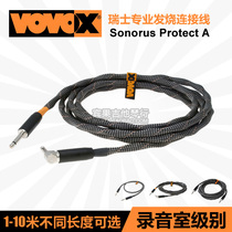 Swiss VOVOX Sonorus Protect A 3 6 10 meter fever instrument bass guitar cable