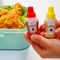 Mini Portable Sauce Bottle for Daily Salad Sauce Tomato Sauce Bottle Plastic Sauce Sauce