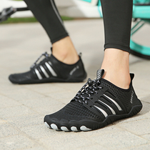 Couples fishing swimming wading non-slip quick-drying men and women five fingers sandals outdoor riding fitness shoes