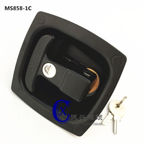 Special car door lock MS858-1C RV door lock cart engineering car mechanical distribution box plane lock panel lock