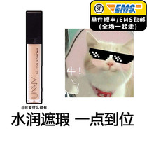 Free beauty egg UNNY Hydrating concealer pen cream cover acne marks Dark circles spots long-lasting invisible pores