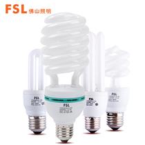 Foshan lighting high-power spiral energy-saving light bulb E27 screw mouth super bright household yellow and white light 4U65W 85W promotion