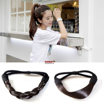Korea new hair accessories wig braids ponytail Hairband rubber band hair rope headgear