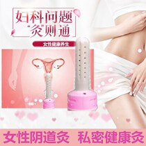 Private Moxibustion Tool Beauty Salon Special Private Virgin Vagina Gynecology Conditioning Warm Palace Cold Cover Case Ai Column Catheter for Home