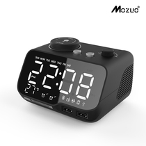 MOZUO M9 radio Bluetooth audio mini FM Radio card digital time player can be charged with mobile phone