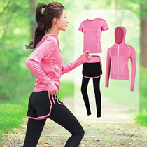 New yoga sports set women Spring gym running sculpting clothes fitness running clothes womens three-piece wholesale
