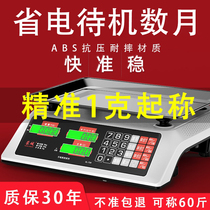 Electronic scale commercial ke electronics says home small precision bench scale 30 kg high-precision weighing pendulum stall selling dish