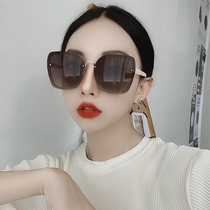 Korean version 2021 net red elegant temperament polarized sunglasses female celebrity glasses tide round face UV sun glasses