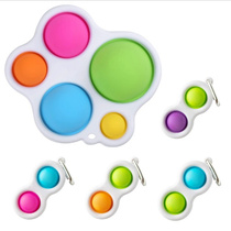 Decompression Toy Planet press plate can bite baby educational toy practice finger fine movement bubble music