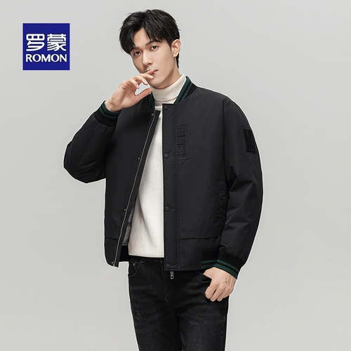 Демисезонный легкий и тонкий удерживающий тепло элитный короткий бейсбольный пуховик для отдыха, куртка