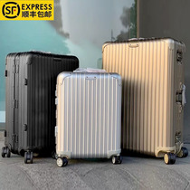 R home Rimowa all aluminum magnesium alloy trolley case luggage boarding case 20 24 inch travel case