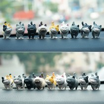 Car Pendulum car In-car Ornament Emulation Cat Paparazzi Kitty Kitty Creative On-board China Console Toy Cat Cat Microscape