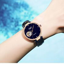 Swiss watch ladies 2021 new brand mechanical watch full star top ten brands real diamond hollow female watch