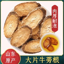 Health tea burdock tea selected good goods Shandong special wild Gold burdock root root 500g