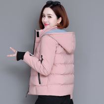 Down cotton-padded womens short winter clothes 2021 new cotton-padded clothes Korean loose small padded jacket burst tide