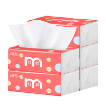 Flower 4 packs of paper napkins paper tissue tissue paper facial tissue paper towel baby paper smoking household real box paper towels