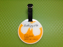  Round luggage tag Round bag brand Round bag brand Golf luggage tag Content color is not limited