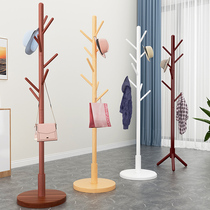 Solid wood cloakhat shelf floor bedroom inner simple hanging hanger living-room object home stand bar type multifunctional hanging bag frame