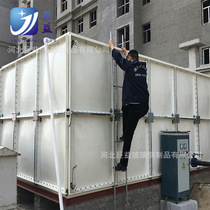 New Hope breeding special glass fiber reinforced plastic water tank Square fire water tank 304 stainless steel insulation water tank