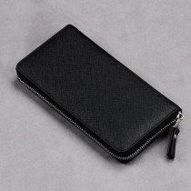 Special cabinet Brief for mens wallet Business mens hands with bag length Genuine Leather Zipper Bag Fashion Casual Bull Leather Handbag