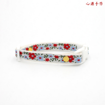 Kitty Neckline Butterfly Knot Lettering Custom Anti-Loss Nameplate Full Dog Small Dog Neck Ring Collar Pet Supplies