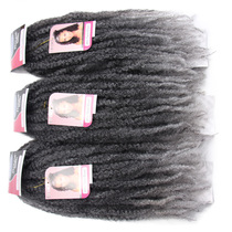 African dirty braid wig Afro kinky curly twister braids Marley braid hair