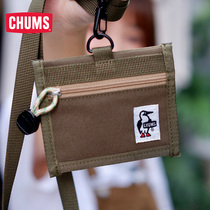 CHUMS Qiaqia bird Japanese trend outdoor 21 autumn and winter New General card bag CH60-3150