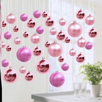 Mid-Autumn Festival ceiling decoration color ball Pendant ceiling hanging decoration window roof hanging ball jewelry shop decoration hanging ball