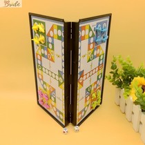 Bo flight chess childrens puzzle large magnetic tape magnetic portable toy magnet board game chess indoor play