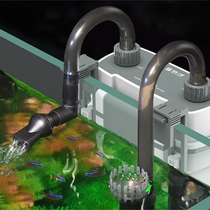  Sensen fish tank filter Wall-mounted filter barrel External small circulation pump grass cylinder free water change degreasing film mute