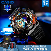 Casio watch male gshock Shanghai night unyielding light rainbow steel dark heart limited gm110b