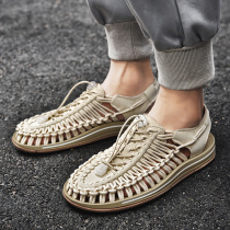 Summer outwear casual anadromous shoes non-slip Baotou beach shoes LES KEEN sandals mens trend net red mens shoes
