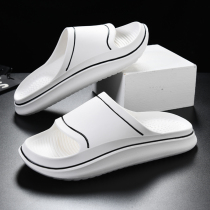 2022 new sports slippers mens wave summer outside wearing beach stompers with a thick bottom house anti-slip couple word drag