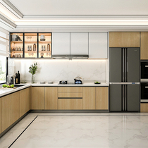 Vgalo light luxury simple whole house custom whole cabinet custom small kitchen kitchen cabinet custom home design