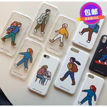 Korean zeroperzero phone case 8p for Apple 12iphone13promax Huawei p40 can be fine hole