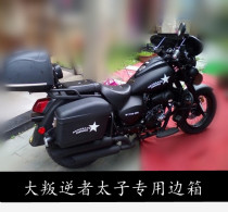 Longzhi Crown rebel 250 Prince car side box motorcycle side hanging box trunk extra trunk