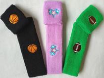 Womens childrens yoga dance running badminton towel bottom ring hair belt headband blocking sweat belt headscarf wrist protection