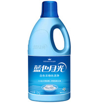 Blue Moon Blue Moonlight Bleaching Agent Color Stain Net Color Stain Color Protection Yellow White and White Clothes 1 2kg * 1 Bottle