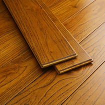 Log pure solid wood flooring factory direct sales Pian Longan gold steel teak lock buckle geothermal floor heating gray household Indoor