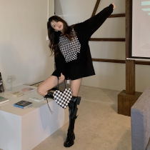 Netred pregnant woman Spring and autumn loaded clothes 2022 new Korean version of foreign air and less relaxed cover for pregnant woman with dress spring