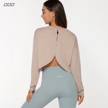 Lorna Jane summer slim short skin-friendly back breathable long-sleeved Ultimate yoga top women