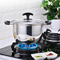 Pot for cooking porridge stainless steel household antimony pot boiling bottle pot cooking panties sterilization small lady cooking dumplings