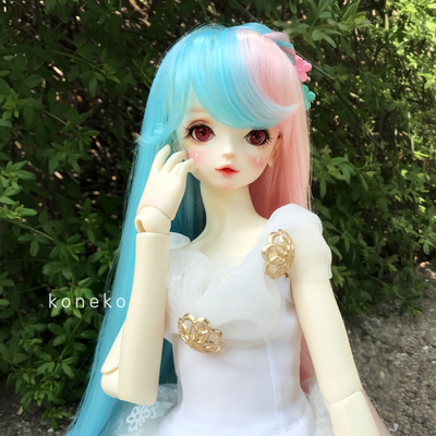 taobao agent Customize the left and right colors, BJD wigs come to customize KONEKO