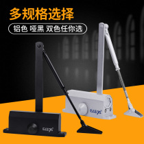 Elia black closing home with hydraulic buffer silence 90 degree positioning irpositioned fire door