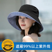 Japan Rosex sun hat children large S Tongan anti-UV sun protection sunscreen hat bifacial uvcut fisherman hat