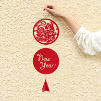 Light description of the Year of the Tiger Spring Festival decorations New Year shopping mall company hanging decoration New year decoration hanging room pendant