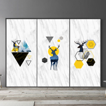 Wardrobe Stickers Refurbished Self-Adhesive Glass Cling Film Collage Wall Sticker Wallpaper Push-and-pull Door Closet Cabinet Locker Sticker